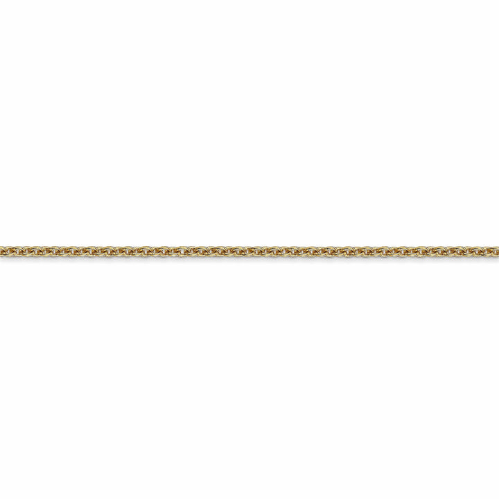 Lovely Rita's Chains 14k Yellow Gold 2mm Solid Polished Cable Chain