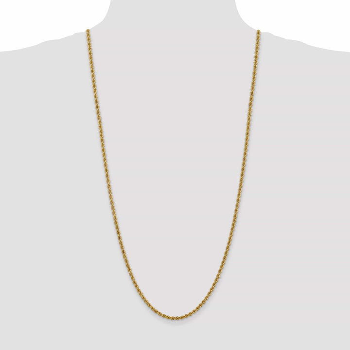 Lovely Rita's Chains 14k Yellow Gold 3.00-mm Handmade Rope Chain