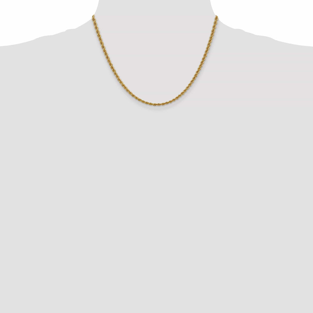 Lovely Rita's Chains 14k Yellow Gold 3.00-mm Handmade Rope Chain