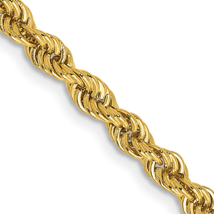 Lovely Rita's Chains 14k Yellow Gold 3.00-mm Handmade Rope Chain