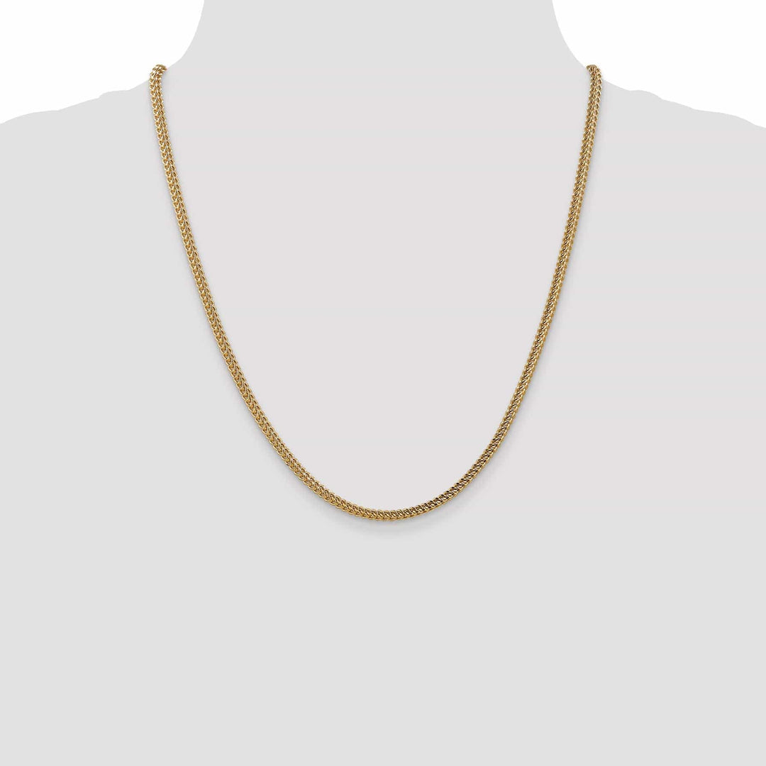 Lovely Rita's Chains 14k Yellow Gold 3.00m Semi Solid Franco Chain
