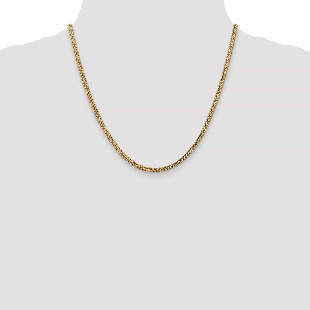 Lovely Rita's Chains 14k Yellow Gold 3.00m Semi Solid Franco Chain