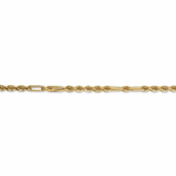 Lovely Rita's Chains 14k Yellow Gold 3.00mm D.C Milano Rope Chain