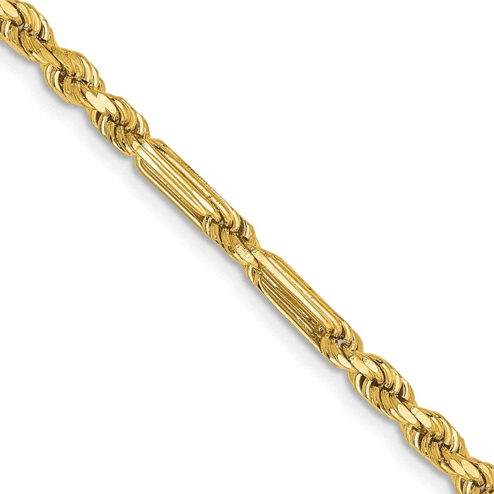 Lovely Rita's Chains 14k Yellow Gold 3.00mm D.C Milano Rope Chain