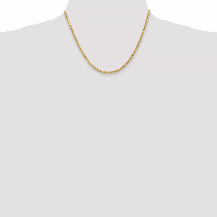 Lovely Rita's Chains 14k Yellow Gold 3.00mm D.C Rope Chain