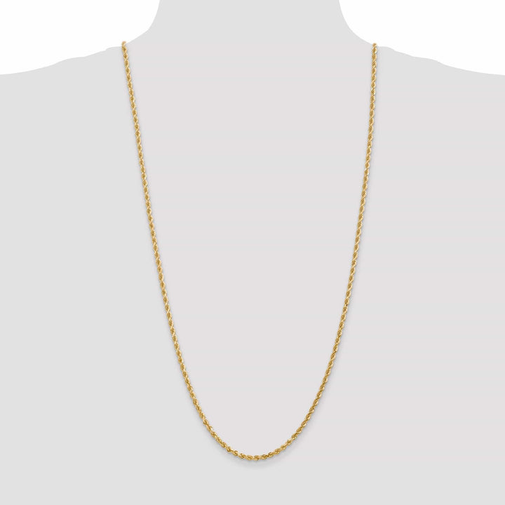 Lovely Rita's Chains 14k Yellow Gold 3.00mm D.C Rope Chain