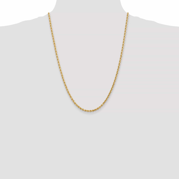 Lovely Rita's Chains 14k Yellow Gold 3.00mm D.C Rope Chain