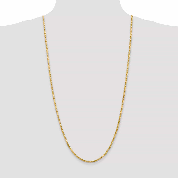 Lovely Rita's Chains 14k Yellow Gold 3.00mm Parisian Wheat Chain