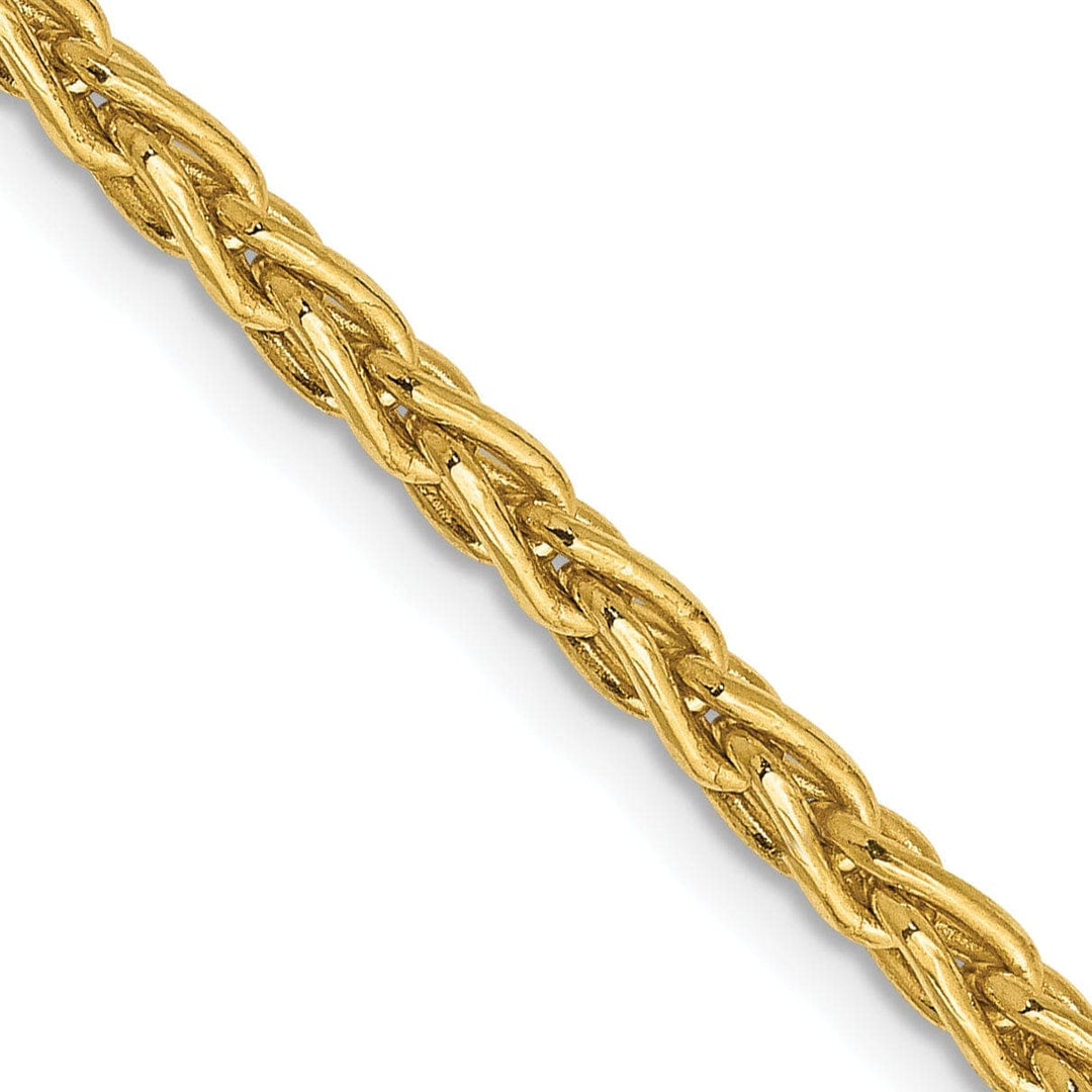 Lovely Rita's Chains 14k Yellow Gold 3.00mm Parisian Wheat Chain