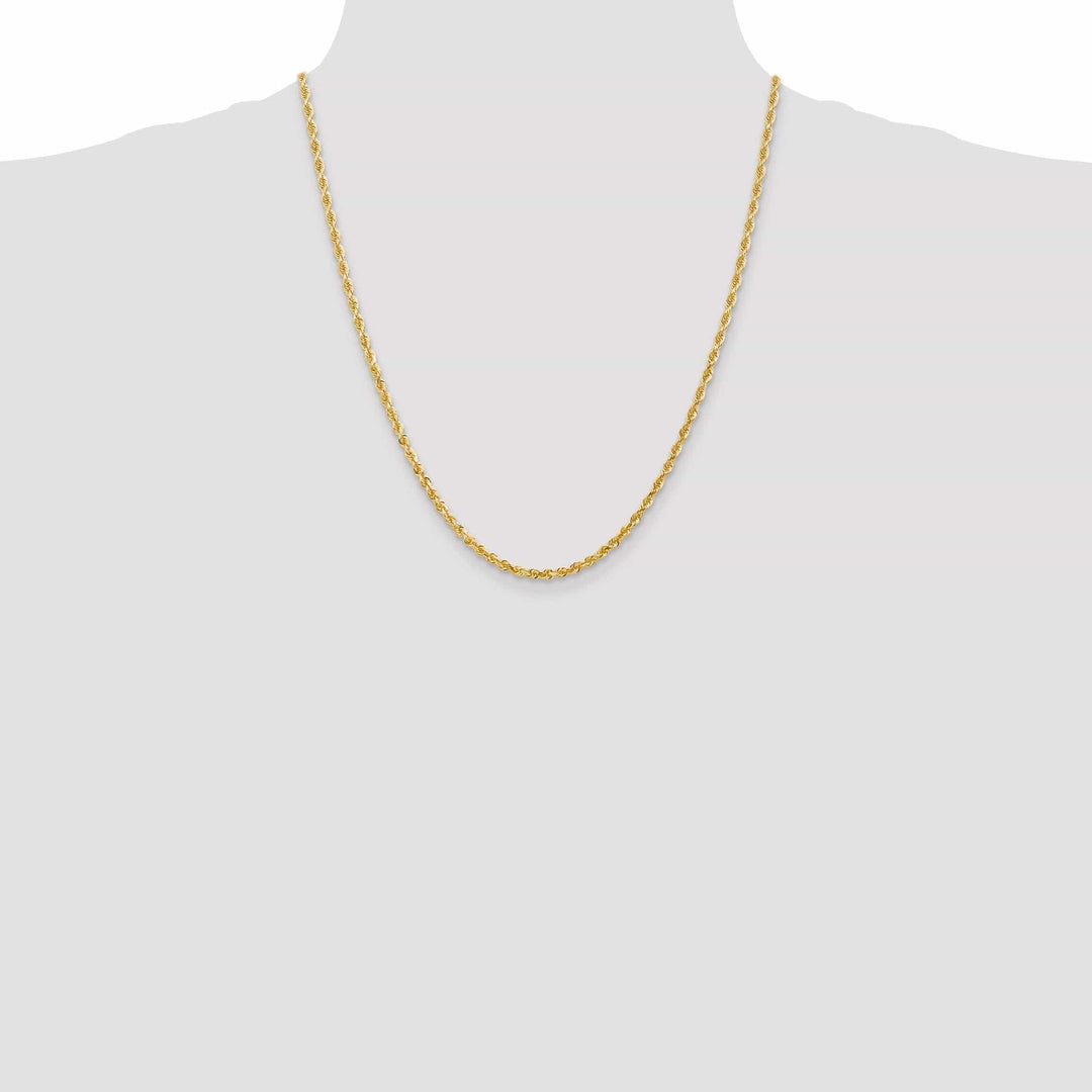 Lovely Rita's Chains 14k Yellow Gold 3.0mm D.C Quadruple Rope Chain