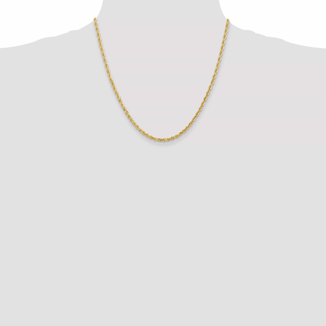 Lovely Rita's Chains 14k Yellow Gold 3.0mm D.C Quadruple Rope Chain