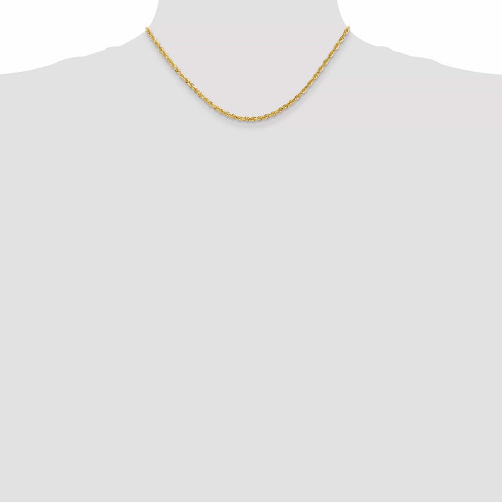 Lovely Rita's Chains 14k Yellow Gold 3.0mm D.C Quadruple Rope Chain