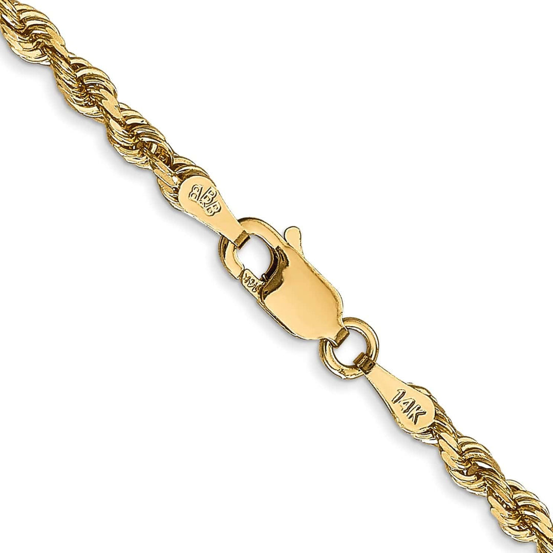 Lovely Rita's Chains 14k Yellow Gold 3.0mm D.C Quadruple Rope Chain