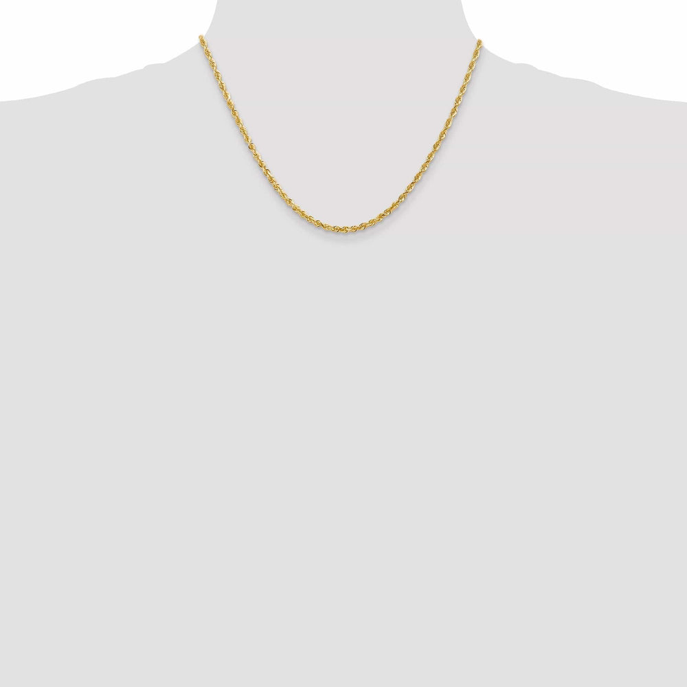 Lovely Rita's Chains 14k Yellow Gold 3.0mm D.C Quadruple Rope Chain
