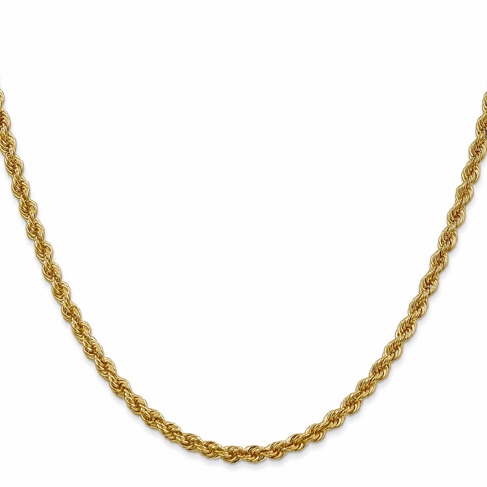 Lovely Rita's Chains 14k Yellow Gold 3.0mm Solid Rope Chain