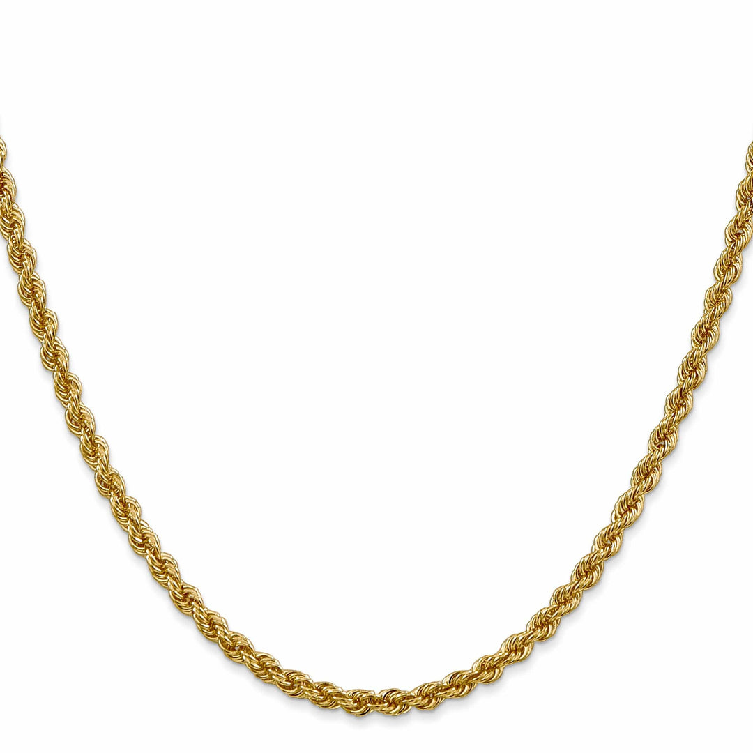 Lovely Rita's Chains 14k Yellow Gold 3.0mm Solid Rope Chain