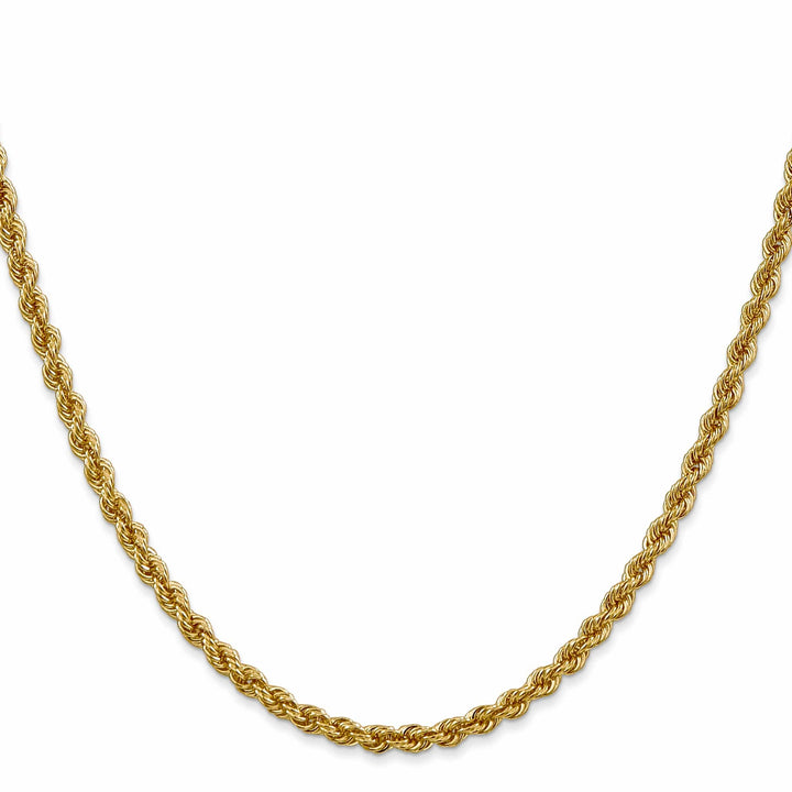 Lovely Rita's Chains 14k Yellow Gold 3.0mm Solid Rope Chain