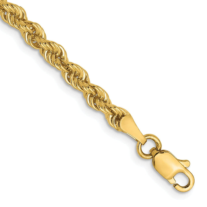 Lovely Rita's Chains 14k Yellow Gold 3.0mm Solid Rope Chain