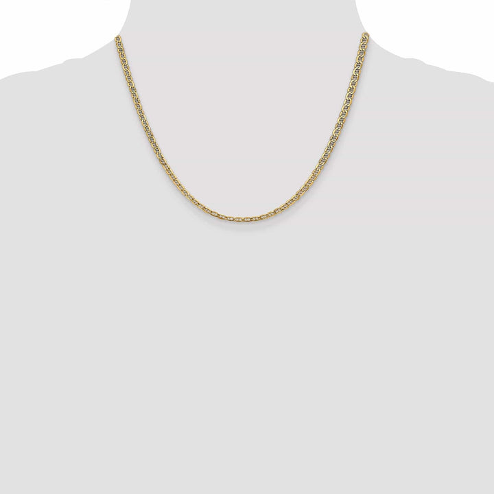 Lovely Rita's Chains 14k Yellow Gold 3.20-mm Semi Solid Anchor Chain
