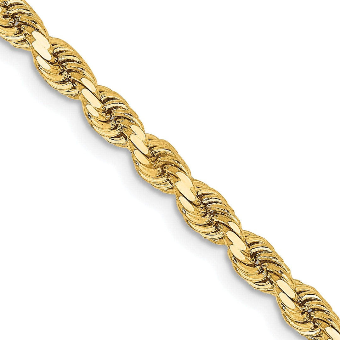 Lovely Rita's Chains 14k Yellow Gold 3.25mm D.C Rope Chain