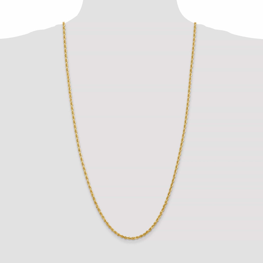Lovely Rita's Chains 14k Yellow Gold 3.28mm D.C Quadruple Rope Chain