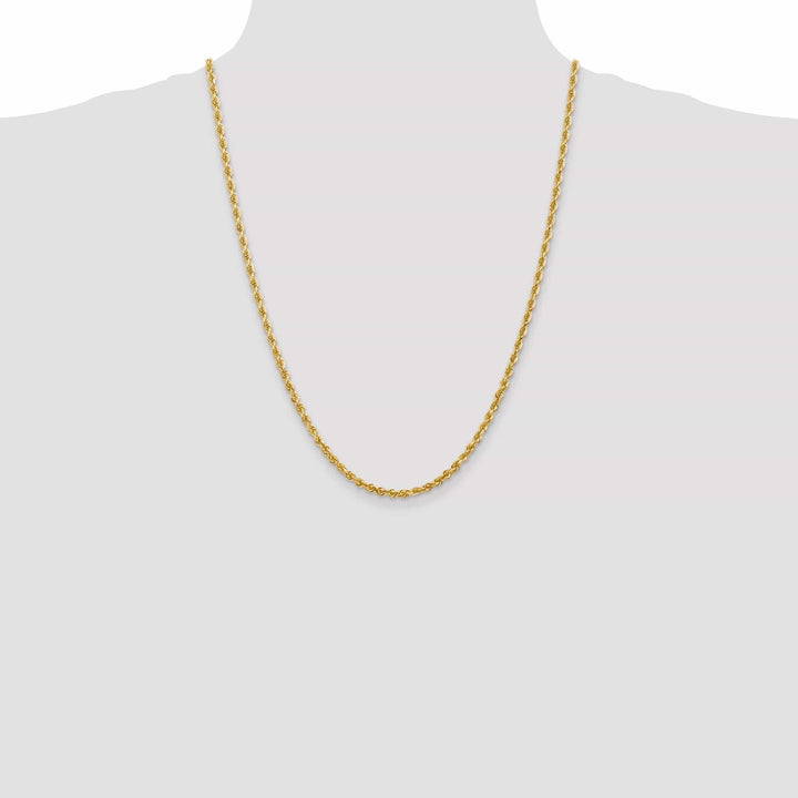 Lovely Rita's Chains 14k Yellow Gold 3.28mm D.C Quadruple Rope Chain