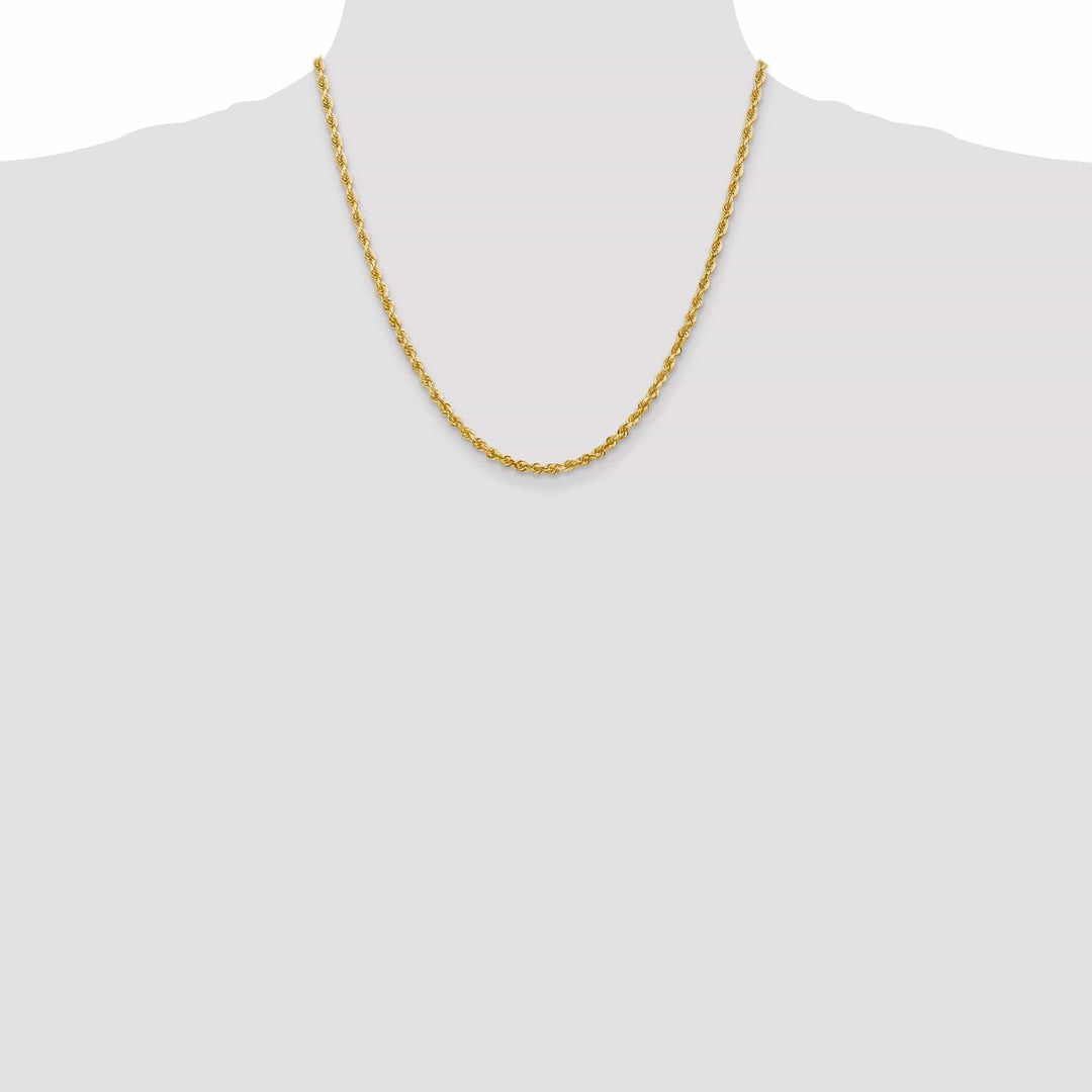 Lovely Rita's Chains 14k Yellow Gold 3.28mm D.C Quadruple Rope Chain