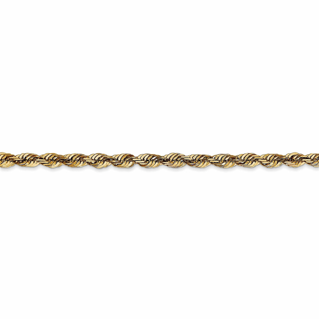 Lovely Rita's Chains 14k Yellow Gold 3.47mm DC ExtraLight Rope Chain