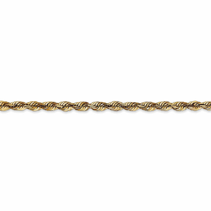 Lovely Rita's Chains 14k Yellow Gold 3.47mm DC ExtraLight Rope Chain