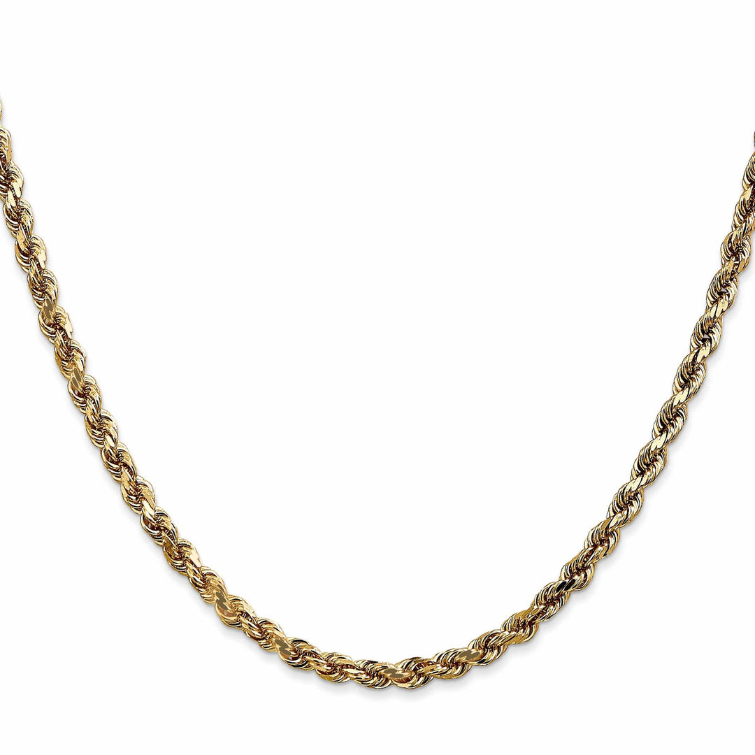 Lovely Rita's Chains 14k Yellow Gold 3.5mm D.C Rope Chain