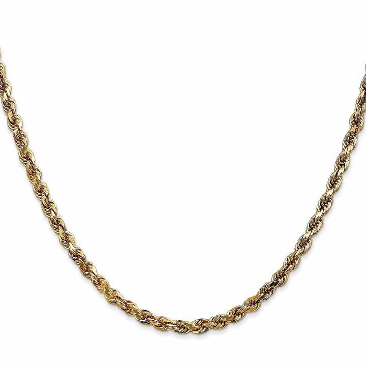 Lovely Rita's Chains 14k Yellow Gold 3.5mm D.C Rope Chain