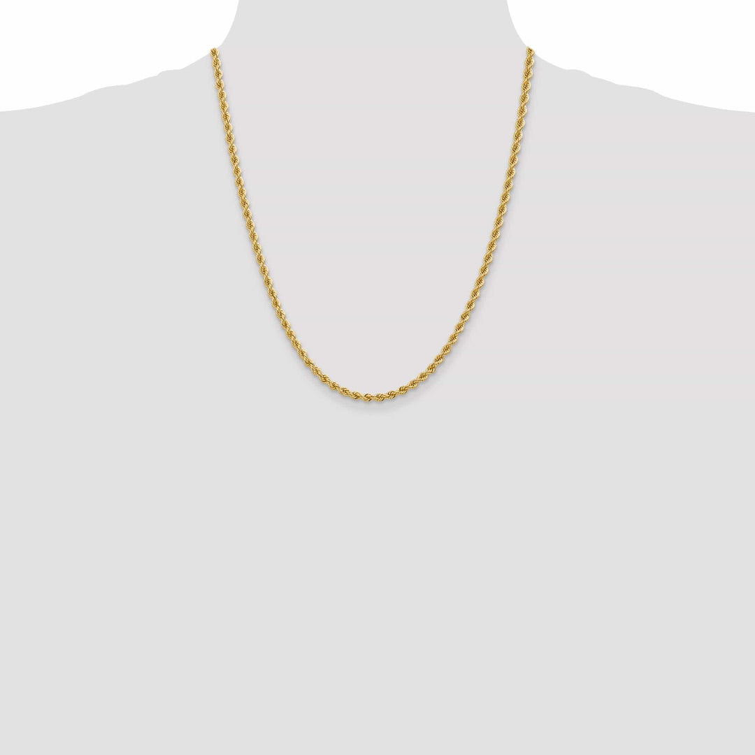Lovely Rita's Chains 14k Yellow Gold 3.65-mm Handmade Rope Chain