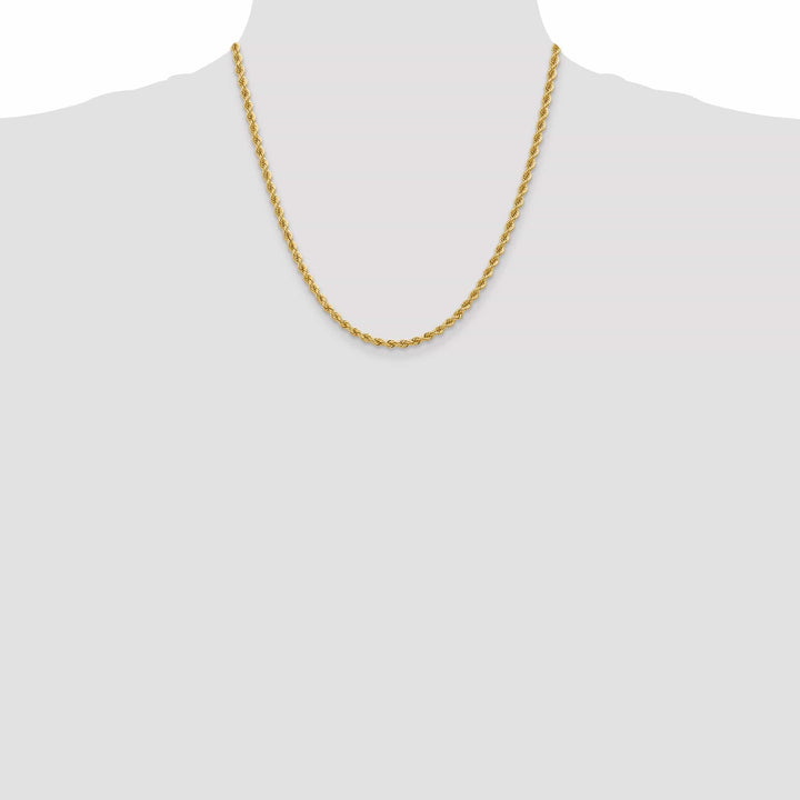 Lovely Rita's Chains 14k Yellow Gold 3.65-mm Handmade Rope Chain
