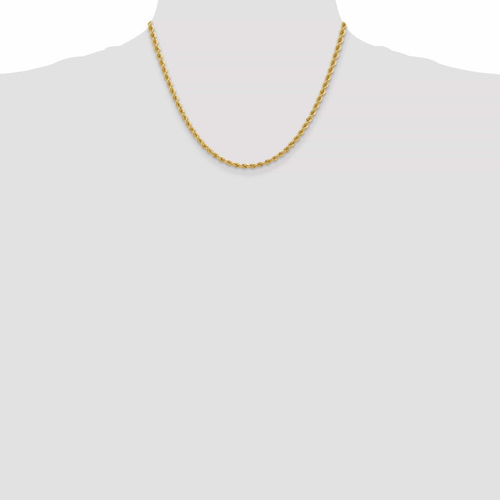 Lovely Rita's Chains 14k Yellow Gold 3.65-mm Handmade Rope Chain