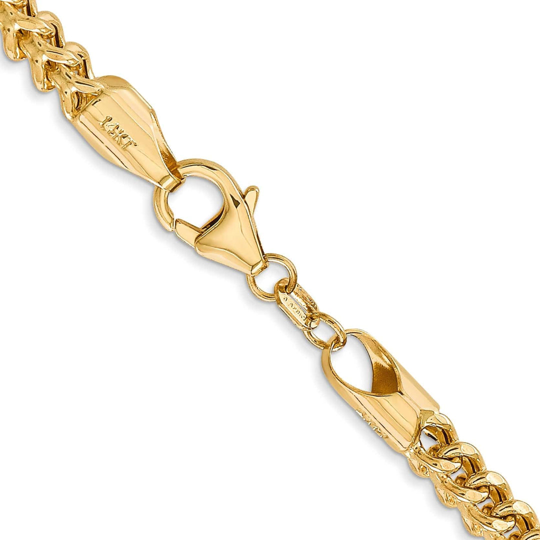 Lovely Rita's Chains 14k Yellow Gold 3.70m Semi Solid Franco Chain