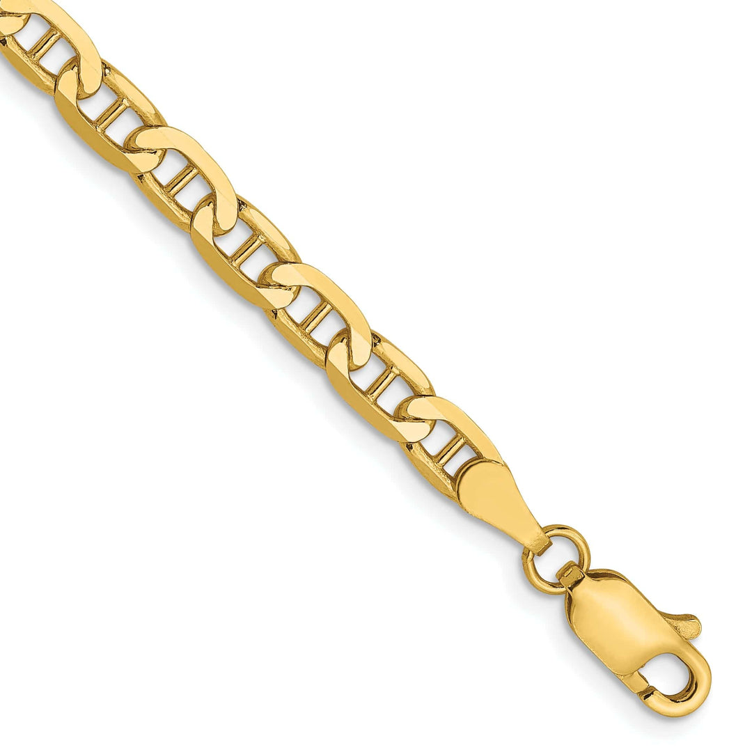 Lovely Rita's Chains 14k Yellow Gold 3.75mm Concave Anchor Chain
