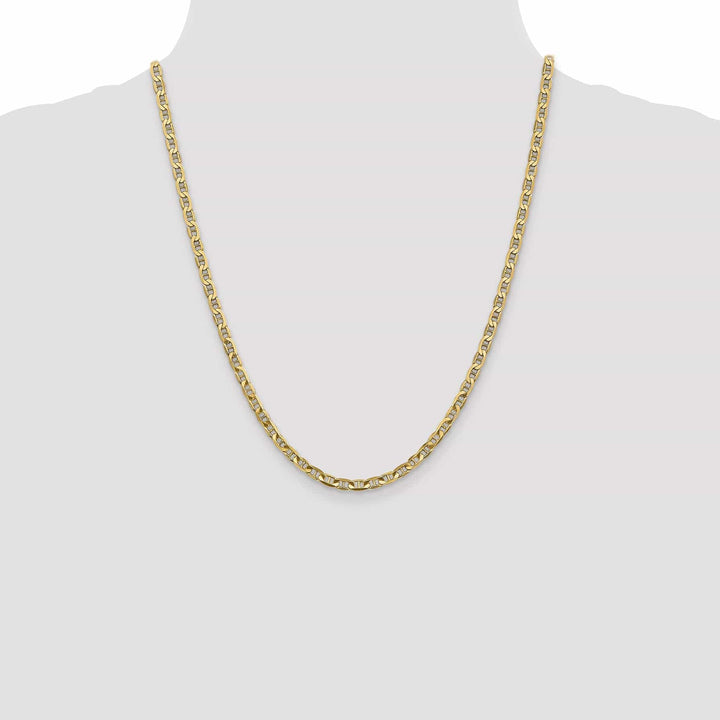 Lovely Rita's Chains 14k Yellow Gold 3.75mm Concave Anchor Chain