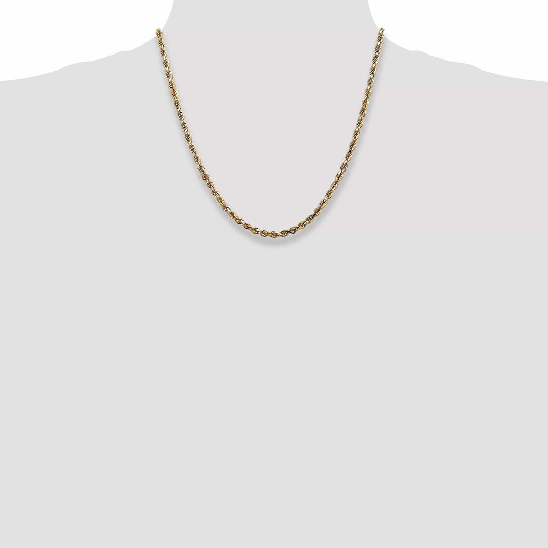 Lovely Rita's Chains 14k Yellow Gold 3.80mm D.C Quadruple Rope Chain