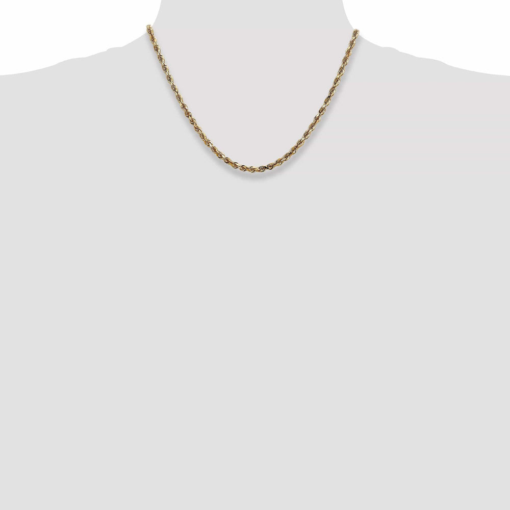 Lovely Rita's Chains 14k Yellow Gold 3.80mm D.C Quadruple Rope Chain
