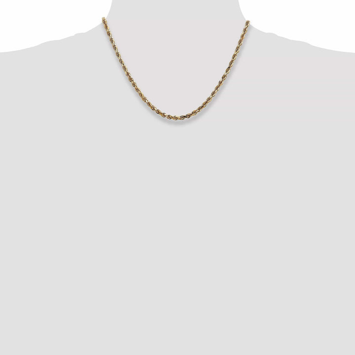 Lovely Rita's Chains 14k Yellow Gold 3.80mm D.C Quadruple Rope Chain