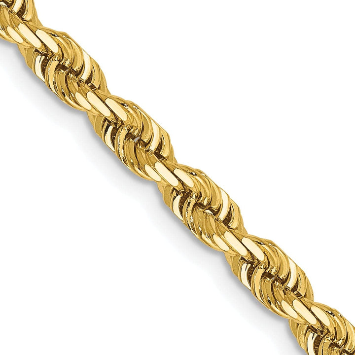 Lovely Rita's Chains 14k Yellow Gold 3.80mm D.C Quadruple Rope Chain