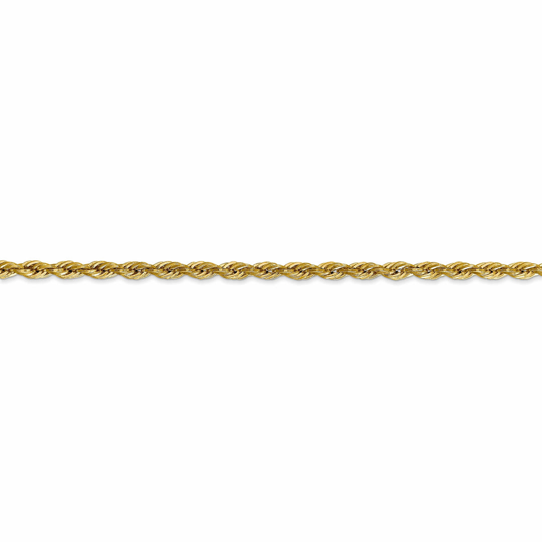 Lovely Rita's Chains 14k Yellow Gold 3-mm Semi Solid Rope Chain