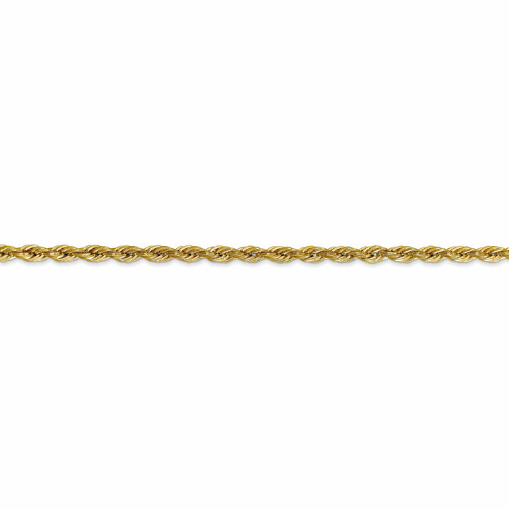 Lovely Rita's Chains 14k Yellow Gold 3-mm Semi Solid Rope Chain