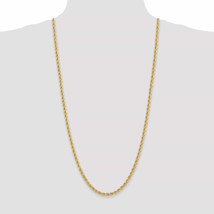 Lovely Rita's Chains 14k Yellow Gold 4.00-mm Handmade Rope Chain