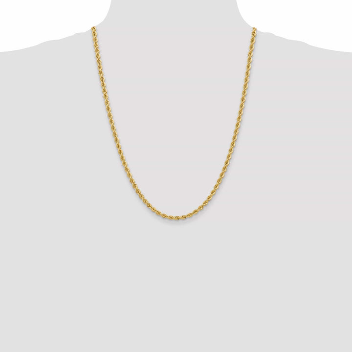 Lovely Rita's Chains 14k Yellow Gold 4.00-mm Handmade Rope Chain