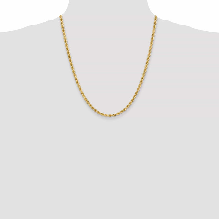 Lovely Rita's Chains 14k Yellow Gold 4.00-mm Handmade Rope Chain