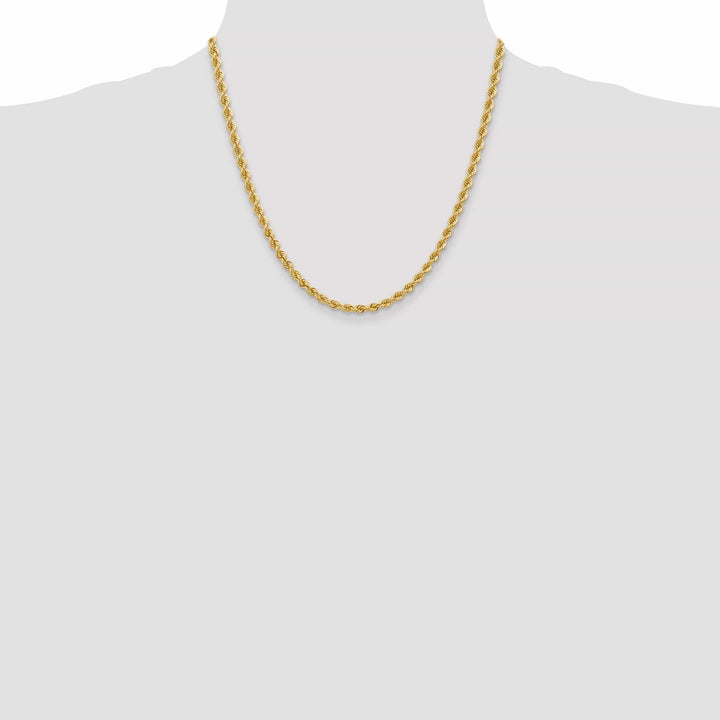 Lovely Rita's Chains 14k Yellow Gold 4.00-mm Handmade Rope Chain