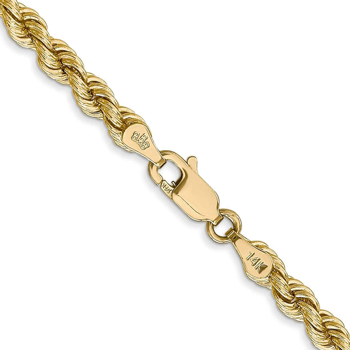 Lovely Rita's Chains 14k Yellow Gold 4.00-mm Handmade Rope Chain