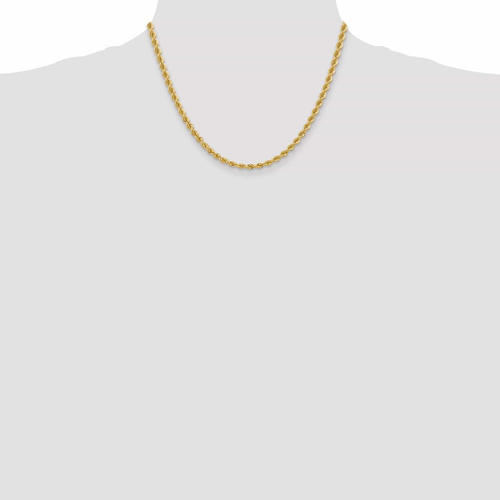 Lovely Rita's Chains 14k Yellow Gold 4.00-mm Handmade Rope Chain