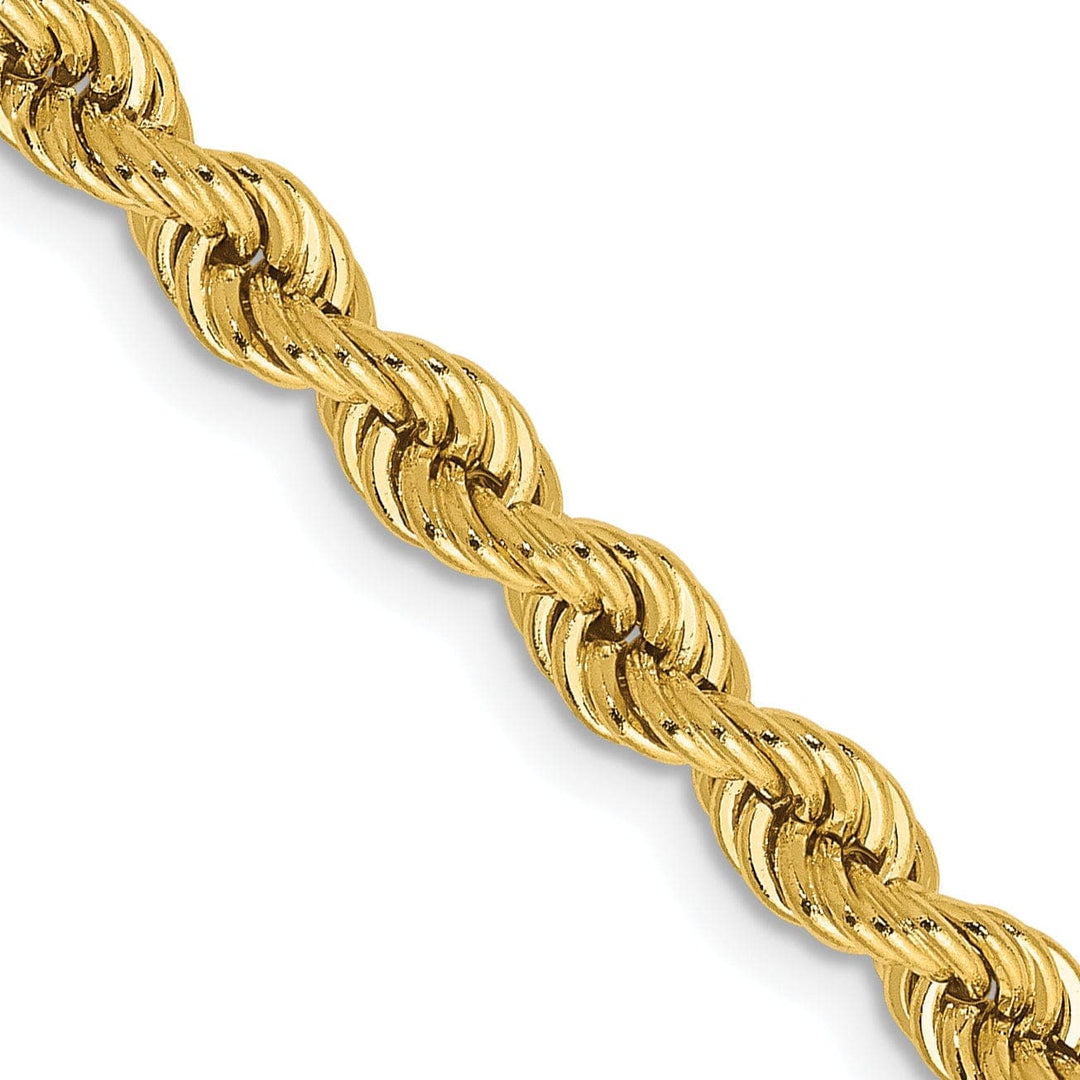 Lovely Rita's Chains 14k Yellow Gold 4.00-mm Handmade Rope Chain